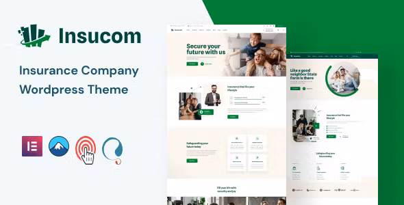 Insucom Insurance WordPress Theme