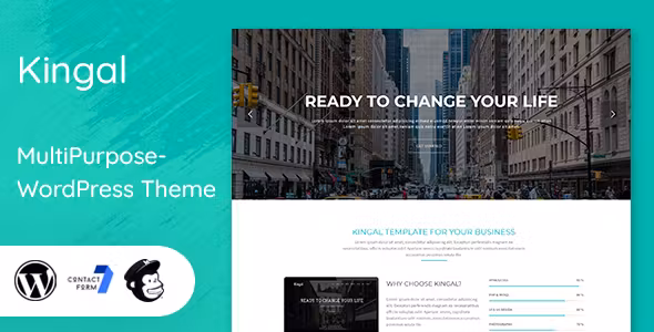 Kingal MultiPurpose WordPress Theme
