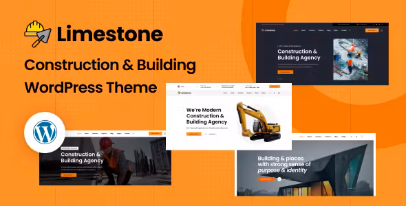 Limestone Construction Building WordPress Theme
