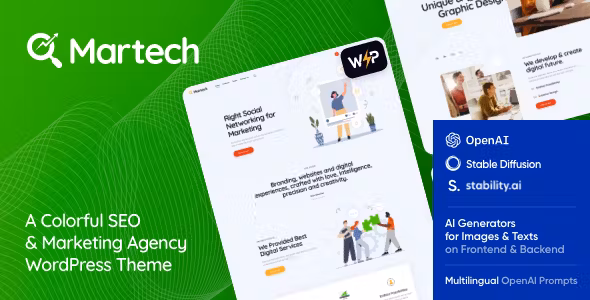 MarTech Marketing Agency WordPress Theme