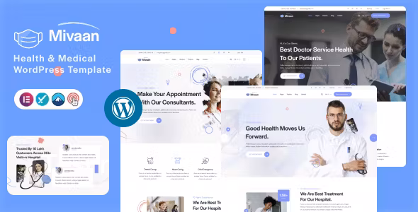 Mivaan Health & Medical WordPress Theme