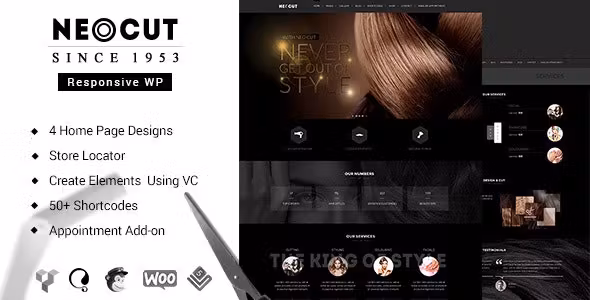 Neo Salon | Barber,Hair Salon Shop WordPress Theme