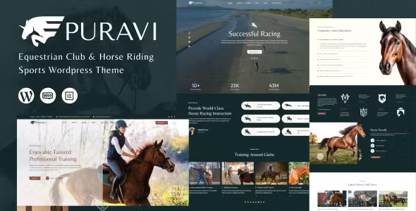 Puravi Equestrian Club & Horse Riding Theme