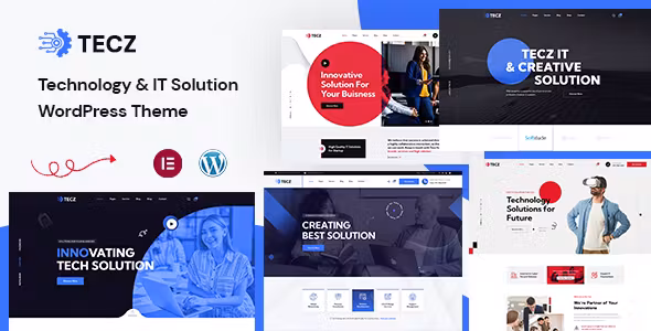 Tecz IT Solutions & Technology WordPress Theme