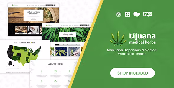 Tijuana Marijuana Dispensary & Medical WordPress