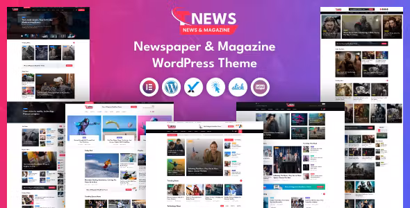 TNews News & Magazine WordPress Theme