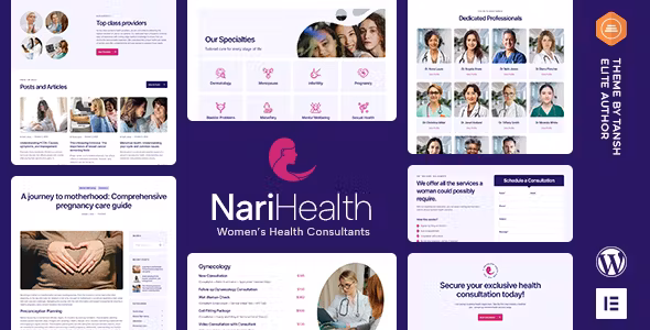 NariHealth Women's Health Consultant WordPress