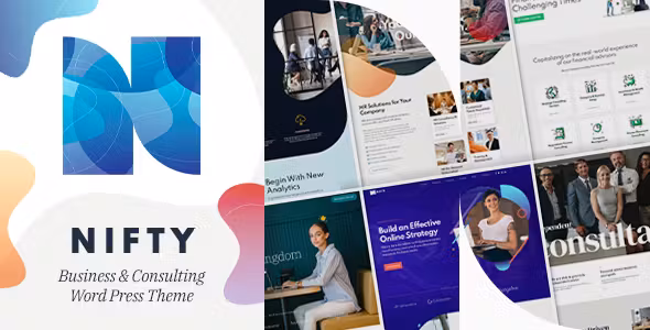 Nifty Business Consulting WordPress Theme