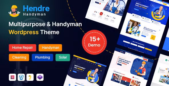 Repaire, Plumbing & Handyman Services WP Theme