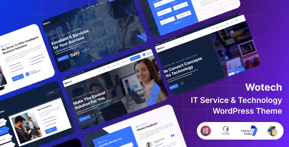 Wotech IT Service WordPress Theme