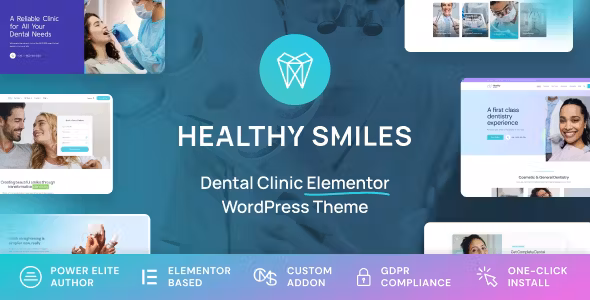 Healthy Smiles Dental WordPress Theme