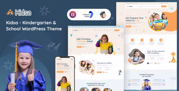 Kidsa Kindergarten & School WordPress Theme