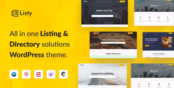Listy Listing & Directory WordPress Theme