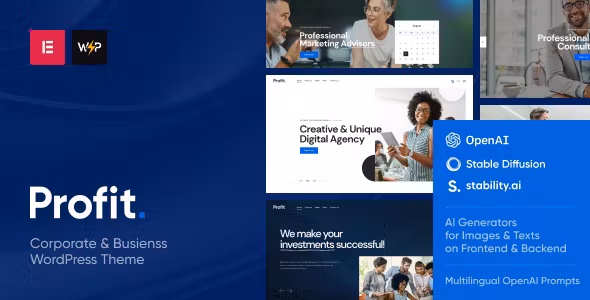 Profit Business WordPress Theme