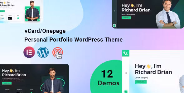 Ventix Personal Portfolio Resume Theme