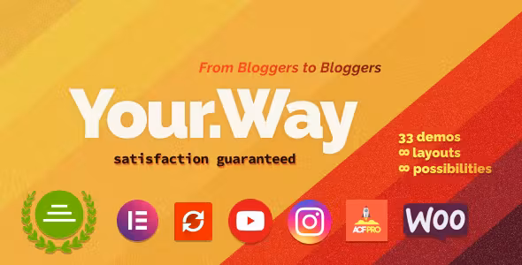 YourWay | Multi Concept Blog WordPress Theme