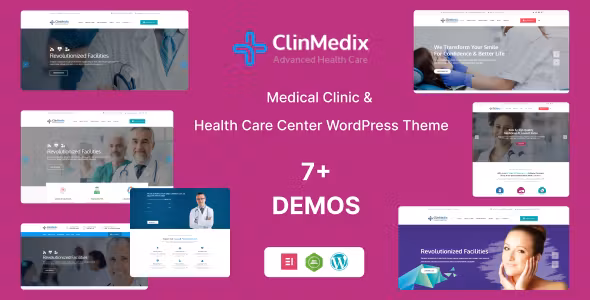 Clinmedix Health And Medical WordPress Theme