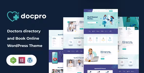 Docpro Doctors directory WordPress Theme