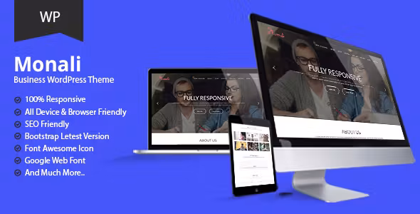 Monali Business Agency WordPress Theme
