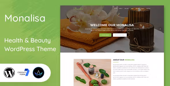 Monalisa Health & Beauty Spa WordPress Theme