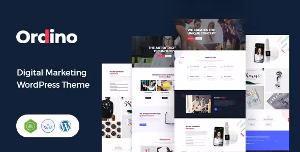 Ordino Digital Marketing WordPress Theme