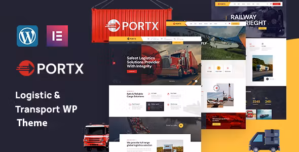Portx Logistics and Transportation WordPress