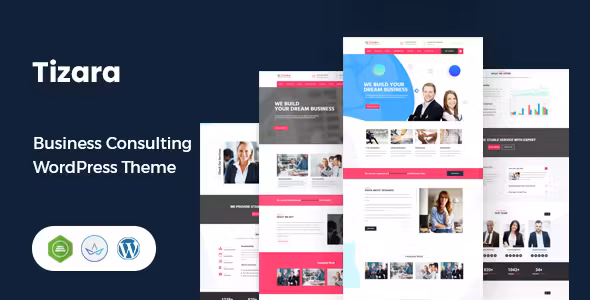 Tizara Business Consulting WordPress Theme