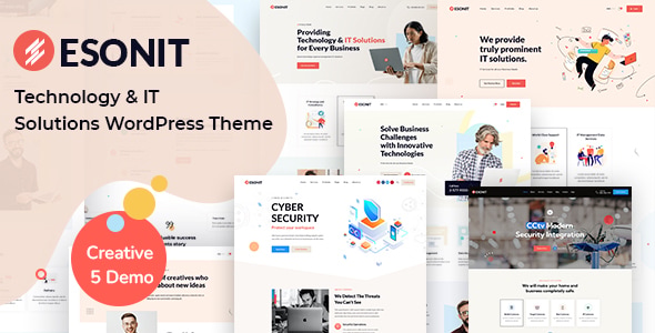 Esonit IT solutions WordPress Theme