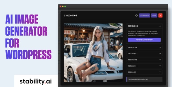 Spero AI Image Generator & Editor For WordPress