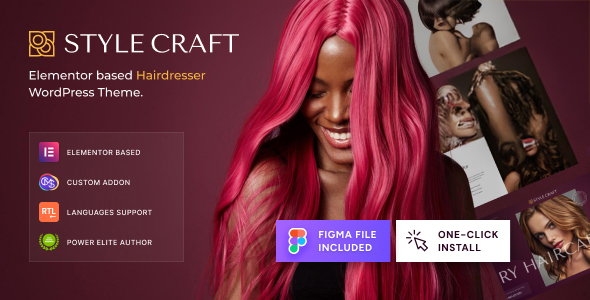 Style Craft Hairdresser & Hair Salon Theme
