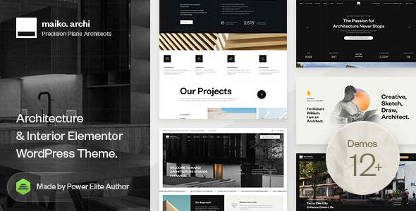 Maiko Architecture and Interior Design Theme