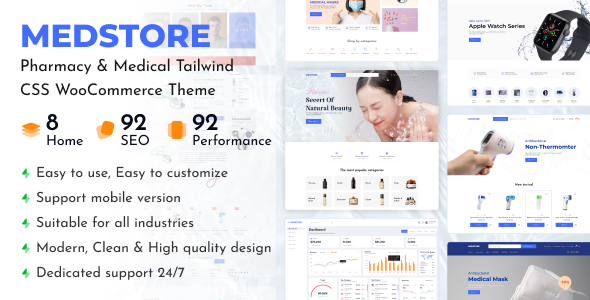 Medstore Responsive WooCommerce Theme