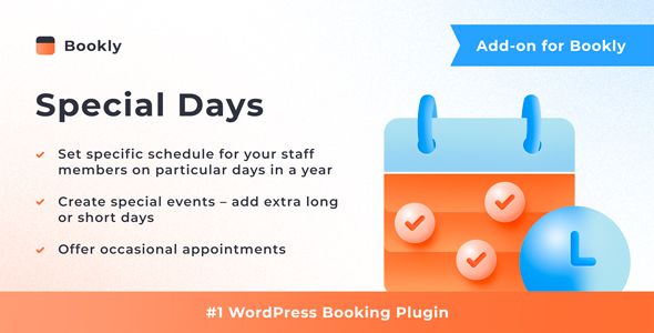 Bookly – Special Days