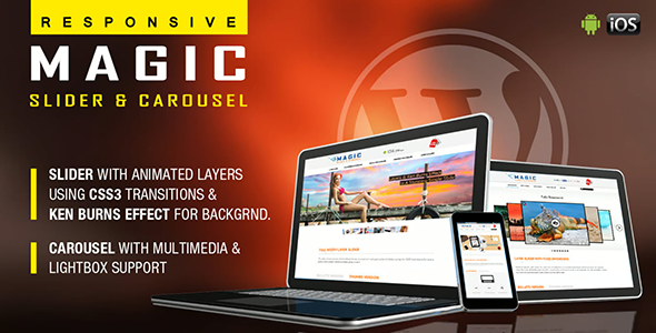 Magic Responsive Slider and Carousel WordPress Plugin