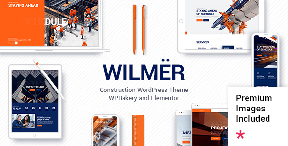 Wilmër Construction WordPress Theme