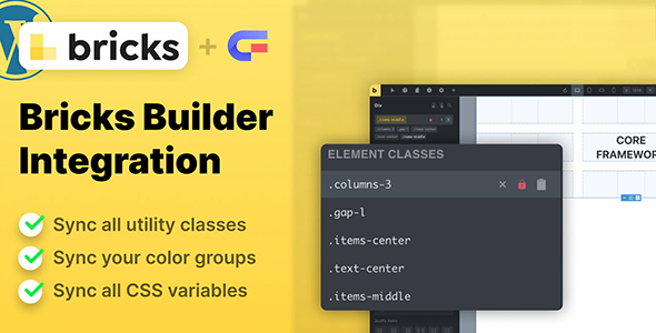 Core Framework Bricks Addon