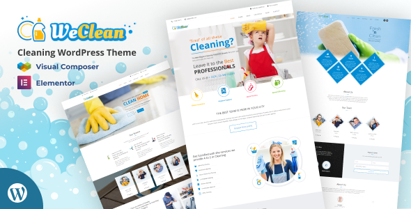 We Clean Cleaning WordPress