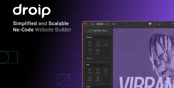 Droip No Code Site Builder for WordPress