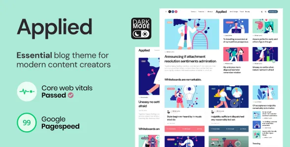 Applied Essential Blog Theme