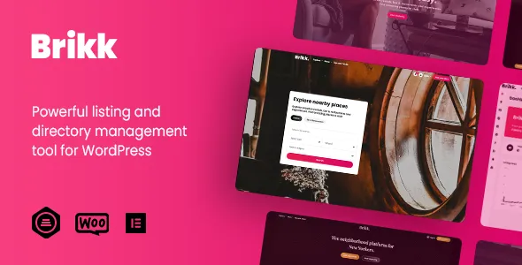 Brikk Directory & Listing WordPress Theme