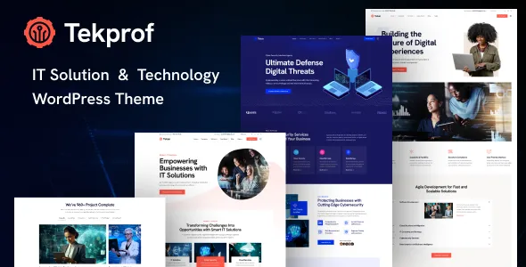 Tekprof IT Solution & Technology Theme