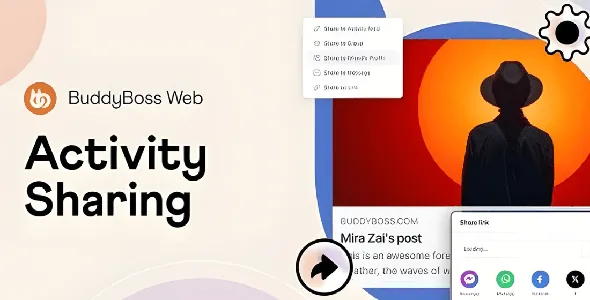 BuddyBoss Sharing