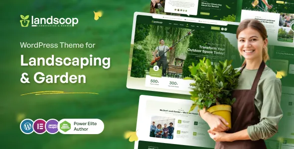 Landscop Landscaping & Gardening WordPress Theme