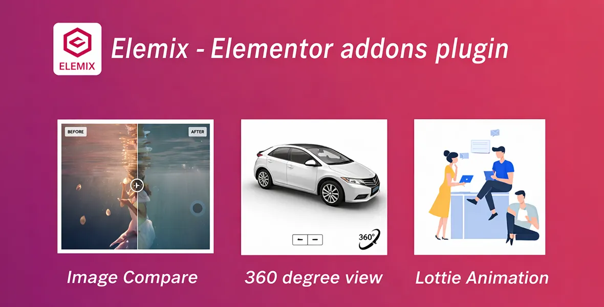 Elemix Elementor widgets addon