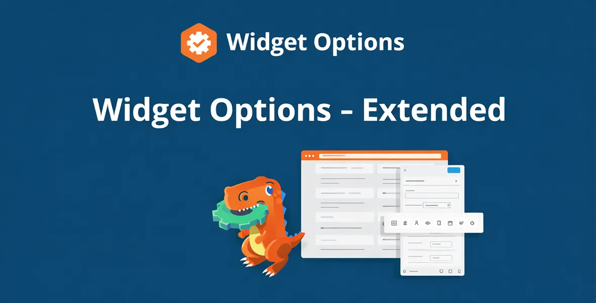 Extended Widget Options All in One Widget Control