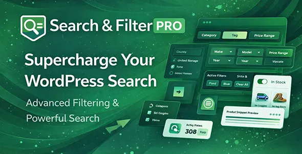 Search & Filter Pro + Extensions