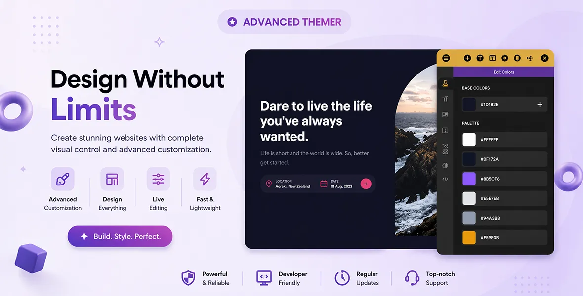 Advanced Themer For Bricks Theme