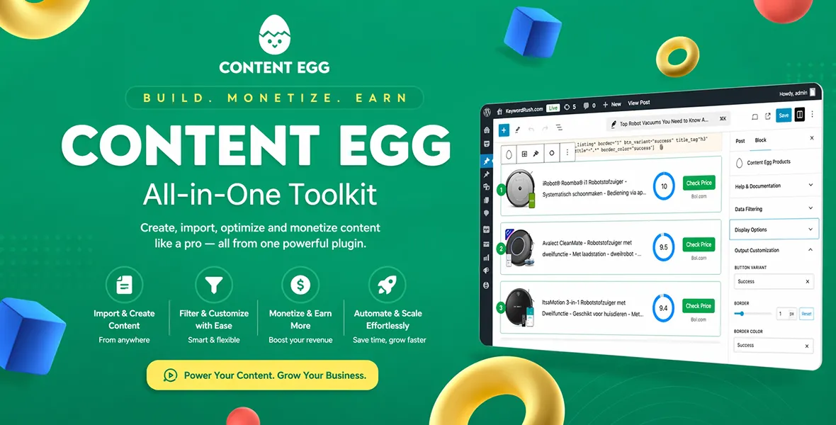 Content Egg Pro