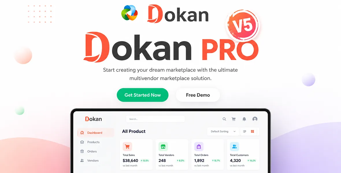 Dokan Pro eCommerce Marketplace Plugin