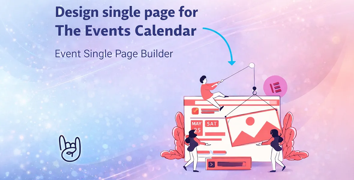 Event Single Page Builder Pro